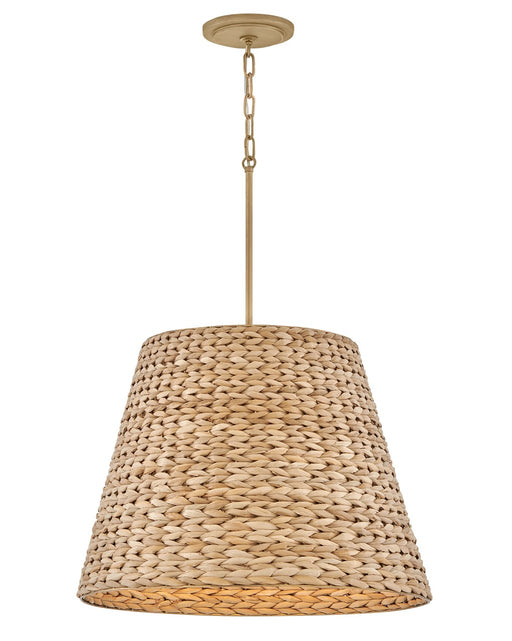 Seabrook LED Chandelier in Burnished Gold by Hinkley Lighting