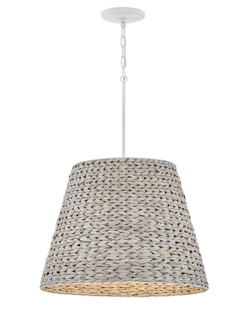 Seabrook LED Chandelier in Textured Plaster by Hinkley Lighting