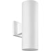 5" Wall Mount Up/ Down Cylinder in White