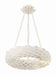 Broche LED Chandelier in Matte White by Crystorama - MPN 535-MT