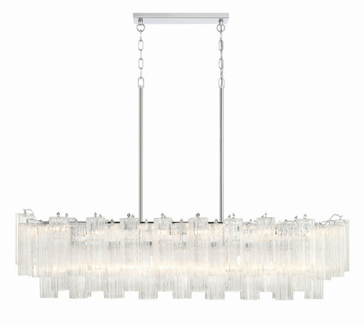 Addis 14-Light Chandelier in Polished Chrome with Clear Glass by Crystorama - MPN ADD-317-CH-CL