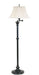 Newport 61 Inch Oil Rubbed Bronze Floor Lamp with Off-White Linen Softback Shade