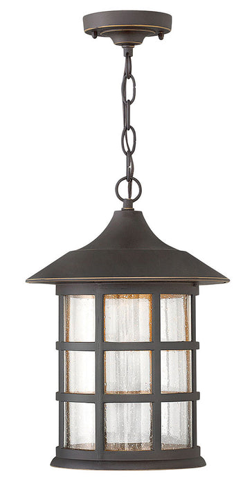 Freeport Large Hanging Lantern in Oil Rubbed Bronze