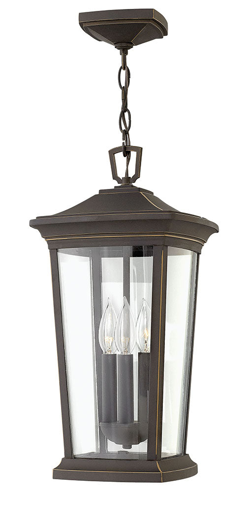 Bromley Large Hanging Lantern in Oil Rubbed Bronze