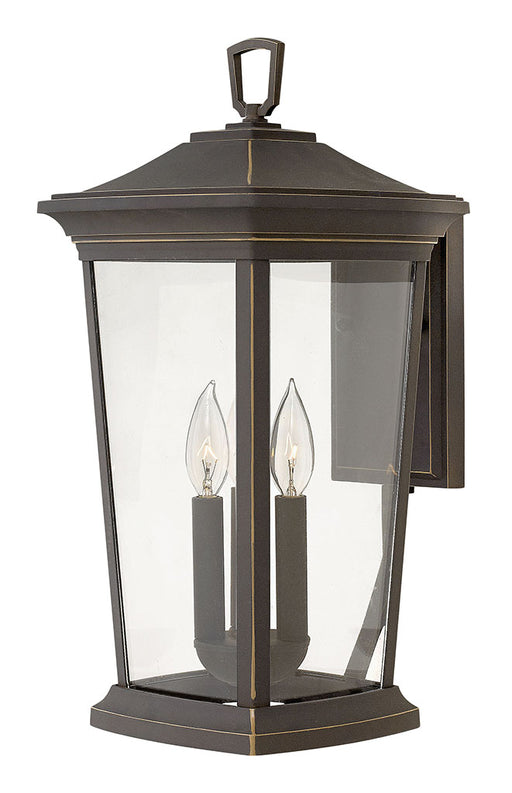 Bromley Large Wall Mount Lantern in Oil Rubbed Bronze