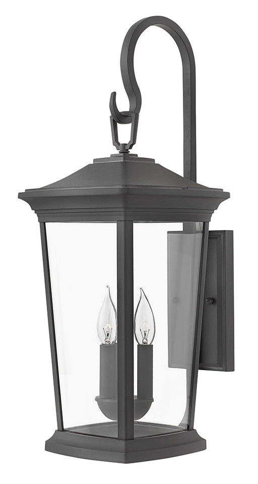 Bromley Extra Large Wall Mount Lantern in Museum Black