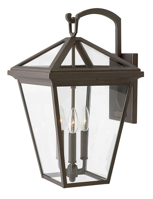 Alford Place Large Wall Mount Lantern in Oil Rubbed Bronze