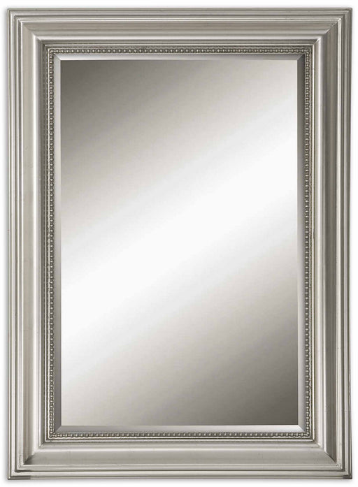 Uttermost's Stuart Silver Beaded Mirror