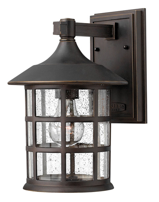 Freeport Medium Wall Mount Lantern in Oil Rubbed Bronze - Lamps Expo
