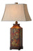 Uttermost's Colorful Flowers Table Lamp Designed by Grace Feyock