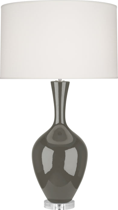 Robert Abbey (CR980) Audrey Table Lamp with Fondine Fabric Shade
