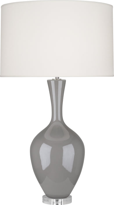 Robert Abbey (ST980) Audrey Table Lamp with Fondine Fabric Shade