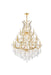 Maria Theresa 28-Light Chandelier in Gold with Clear Royal Cut Crystal
