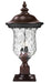 Armstrong 2 Light Outdoor Post Mount Light in Rubbed Bronze (533PM Mount - incl.)