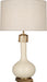 Robert Abbey (BN992) Athena Table Lamp with Open Weave Heather Linen Shade