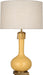 Robert Abbey (SU992) Athena Table Lamp with Open Weave Heather Linen Shade