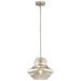 Everly Pendant 1-Light in Brushed Nickel