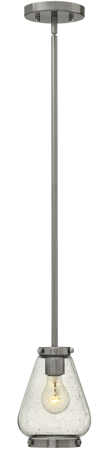 Finley Small Pendant in Brushed Nickel - Lamps Expo
