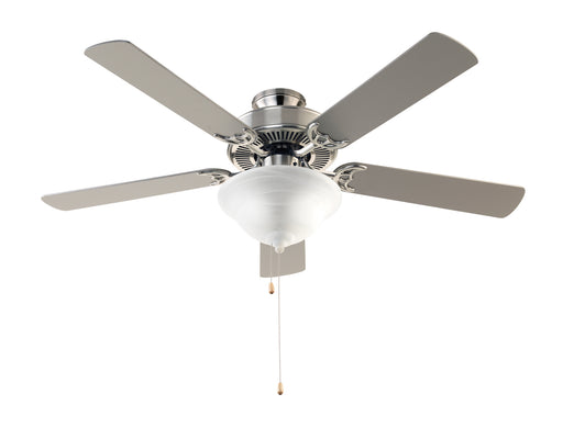 Solana 3-Light 52" Ceiling Fan in Brushed Nickel with Alabaster Glass from Trans Globe Lighting, item number F-1000 BN