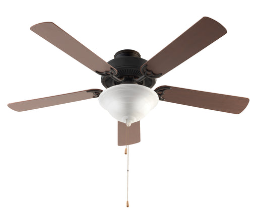 Solana 3-Light 52" Ceiling Fan in Rubbed Oil Bronze with Alabaster Glass from Trans Globe Lighting, item number F-1000 ROB
