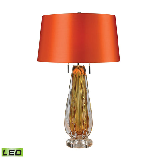 Modena Free Blown Glass 2-Light Table Lamp