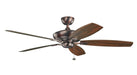 Canfield 60 Inch Canfield XL Fan in Oil Brushed Bronze