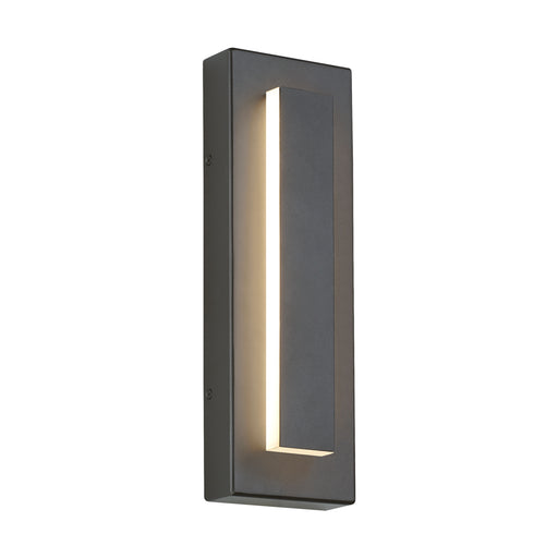 Aspen 15" Outdoor Wall Sconce in Charcoal