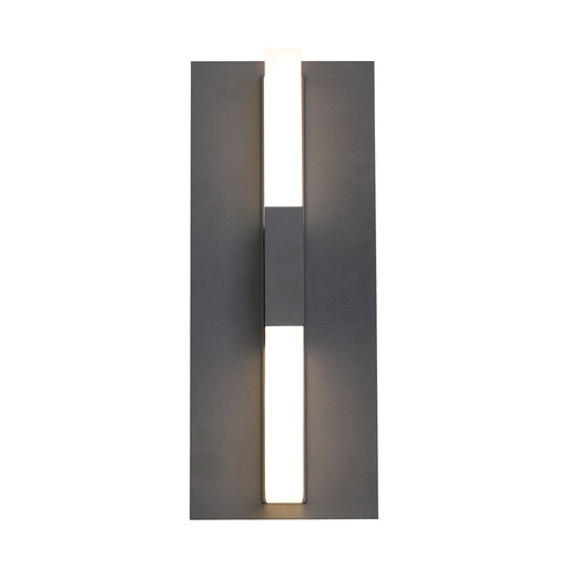 Lyft 12" Outdoor Wall Sconce in Charcoal
