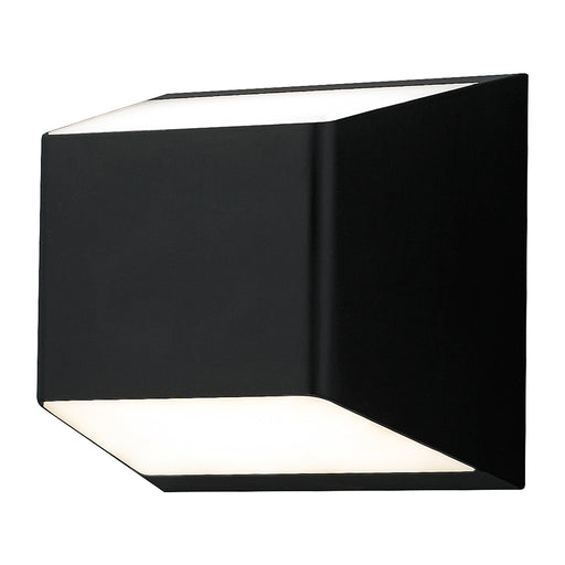 Ebb Outdoor Wall Sconce in Black