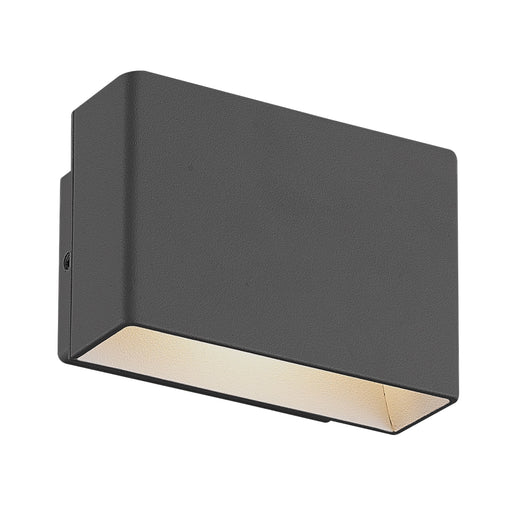 Vello 1-Light Outdoor Wall Mount in Graphite Grey