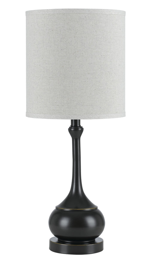 CAL Lighting (BO-2256TB-DB) Tapron 1-Light Table Lamp