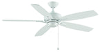 Aire Deluxe 52 inch Fan in Matte White with Matte White Blades