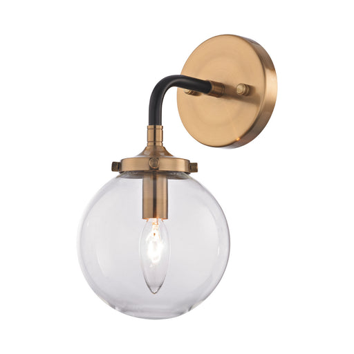 Boudreaux 1-Light Wall Lamp in Antique Gold