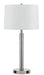 Uni-Pack One Light Table Lamp In Brushed Steel