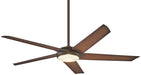 Raptor 60" Ceiling Fan in Oil Rubbed Bronze With Antique