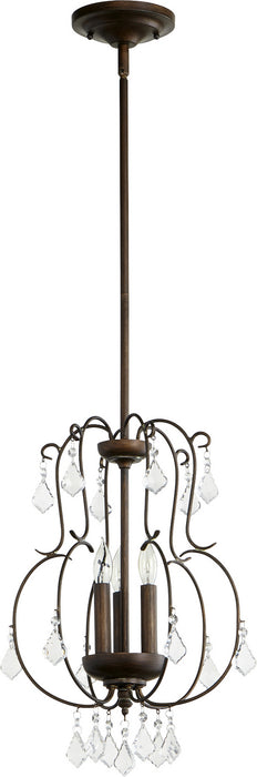 Ariel Transitional Pendant in Vintage Copper - Lamps Expo