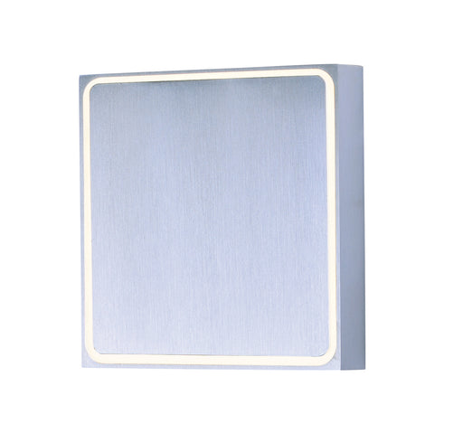 Alumilux: Outline LED Outdoor Wall Sconce in Satin Aluminum