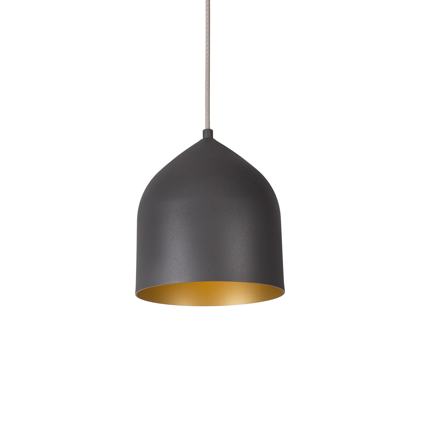 Helena Down Pendant in  Graphite - Lamps Expo