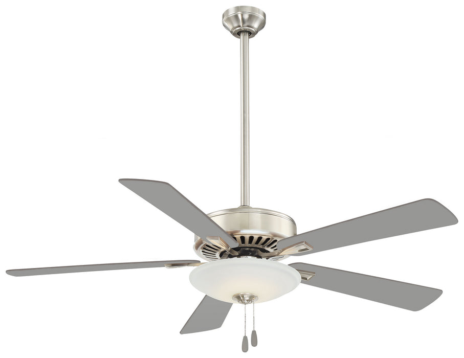 Contractor Uni-Pack Led 52" Ceiling Fan in Polished Nickel