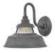Troyer Medium Wall Mount Sconce in Aged Zinc