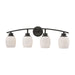 Casual Mission 4-Light Bath Vanity in Oil Rubbed Bronze