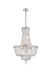 Tranquil 22-Light Chandelier in Chrome with Clear Royal Cut Crystal