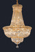 Tranquil 22-Light Chandelier in Gold with Clear Royal Cut Crystal
