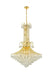 Toureg 16-Light Chandelier in Gold with Clear Royal Cut Crystal