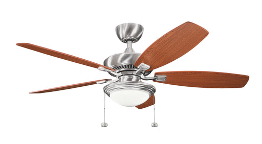 Canfield Select 52 In Canfield Select Fan LED in Brushed Stainless Steel