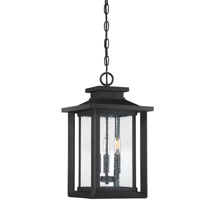Wakefield 3-Light Outdoor Lantern in Earth Black - Lamps Expo
