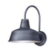 Pier M 1-Light Outdoor Wall Sconce in Weathered Zinc