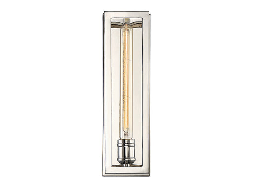 Clifton 1-Light Sconce in Polished Nickel