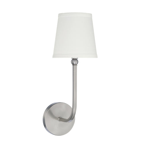 Dawson 1 Light Sconce in Brushed Nickel