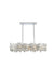 Picasso 8-Light Pendant in Chrome with Clear Royal Cut Crystal